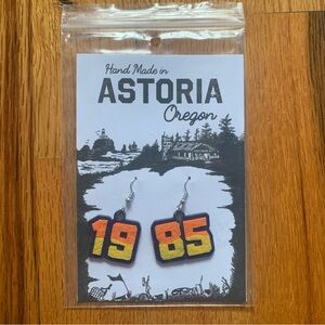 Astoria Oregon 1984 earrings